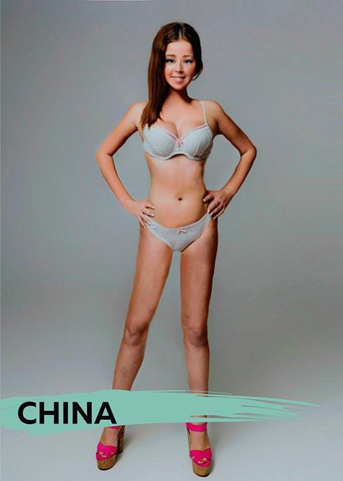 Girl photoshoped china